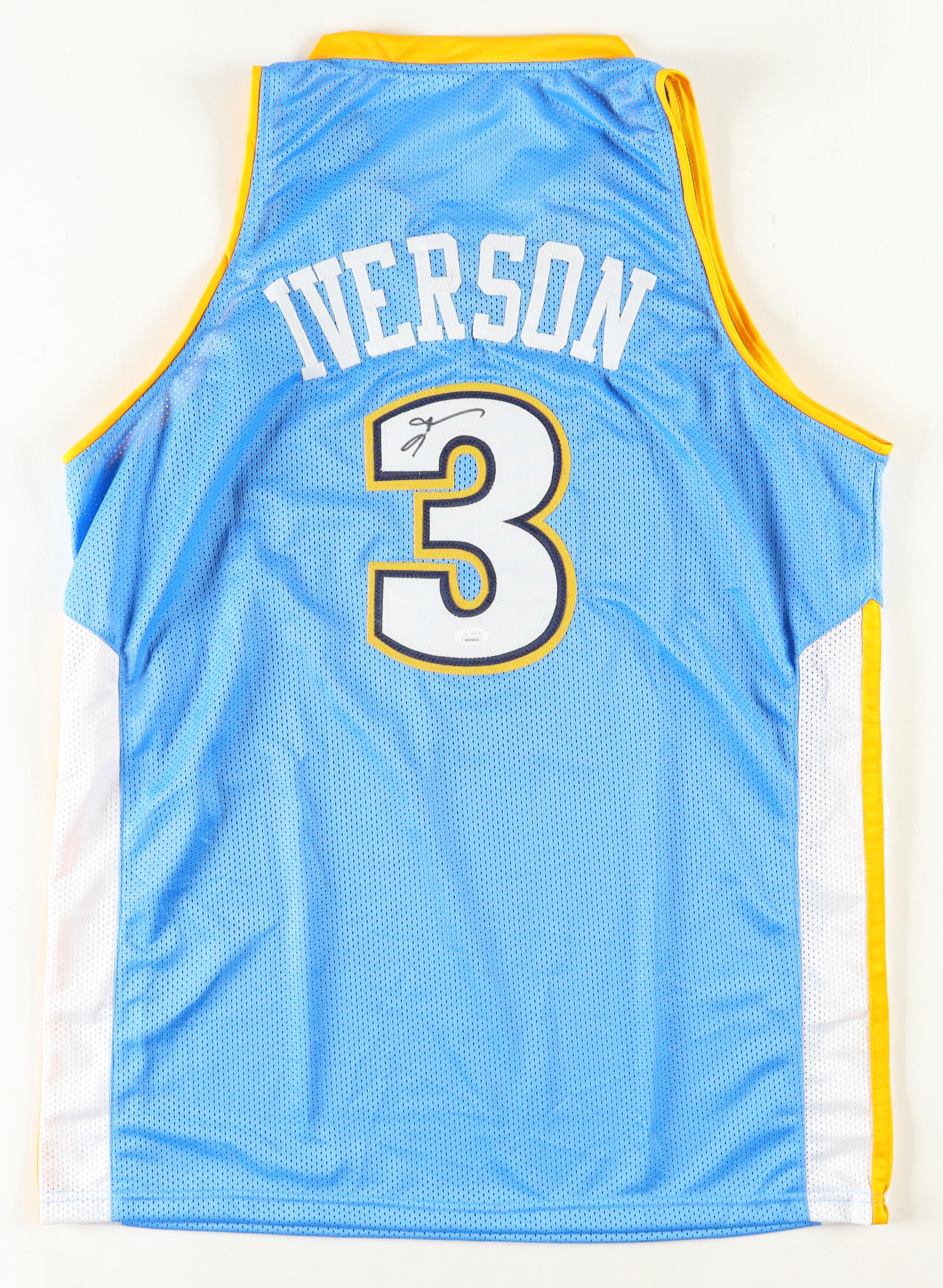 Allen Iverson Signed Jersey (JSA)