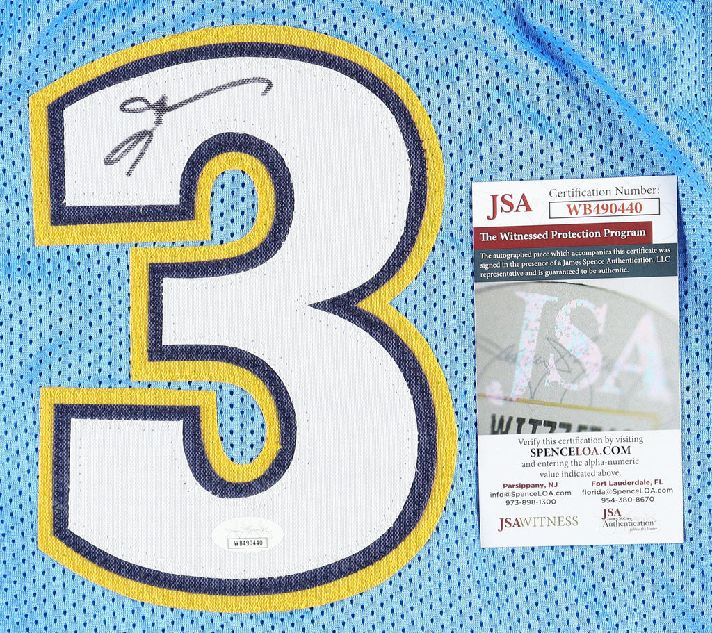 Allen Iverson Signed Jersey (JSA)