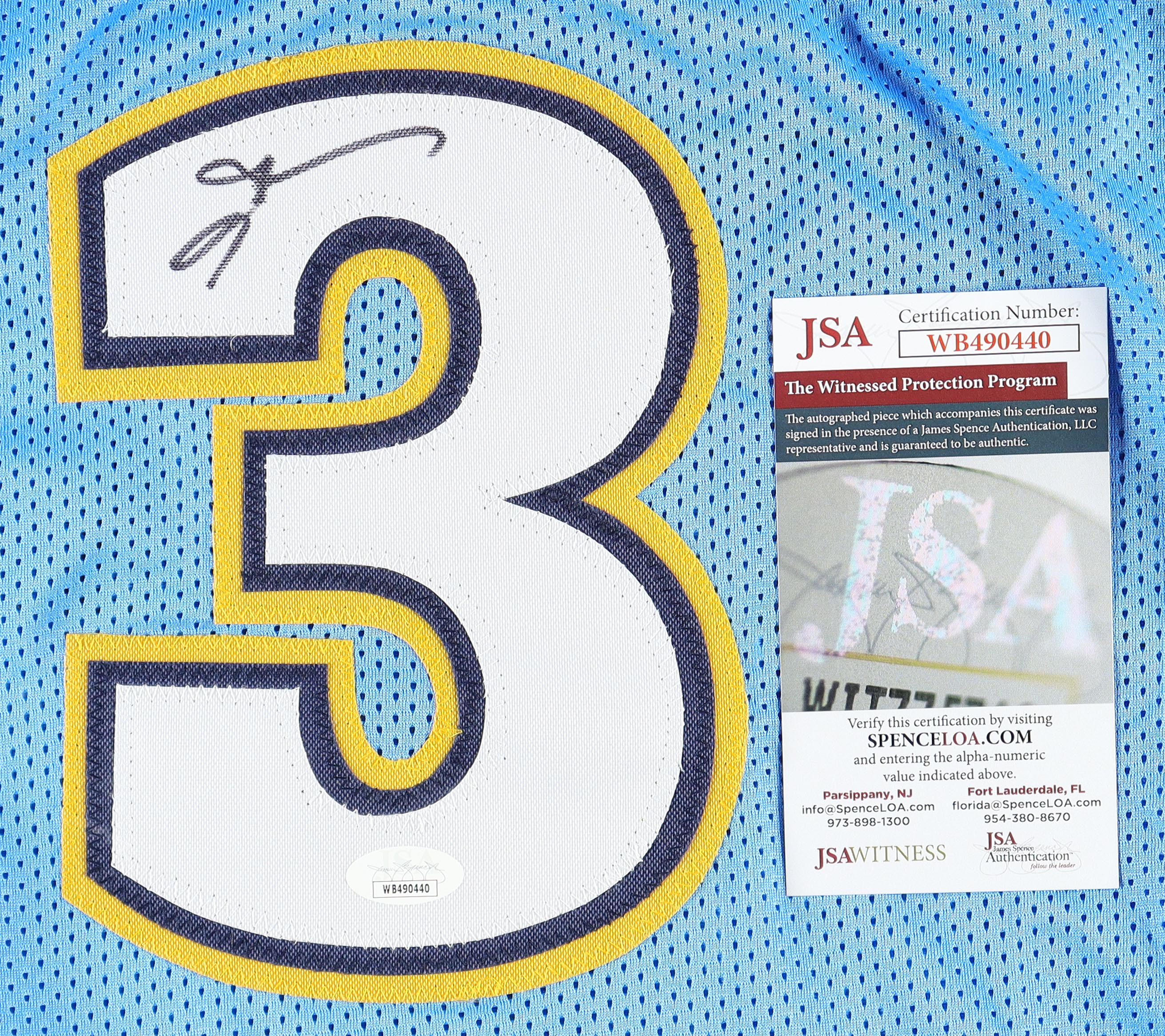 Allen Iverson Signed Jersey (JSA)