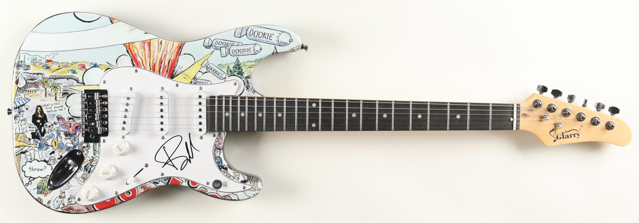 Billie Joe of Green Day Signed 39" Custom Electric Guitar (Beckett)