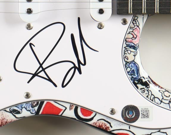 Billie Joe of Green Day Signed 39" Custom Electric Guitar (Beckett)