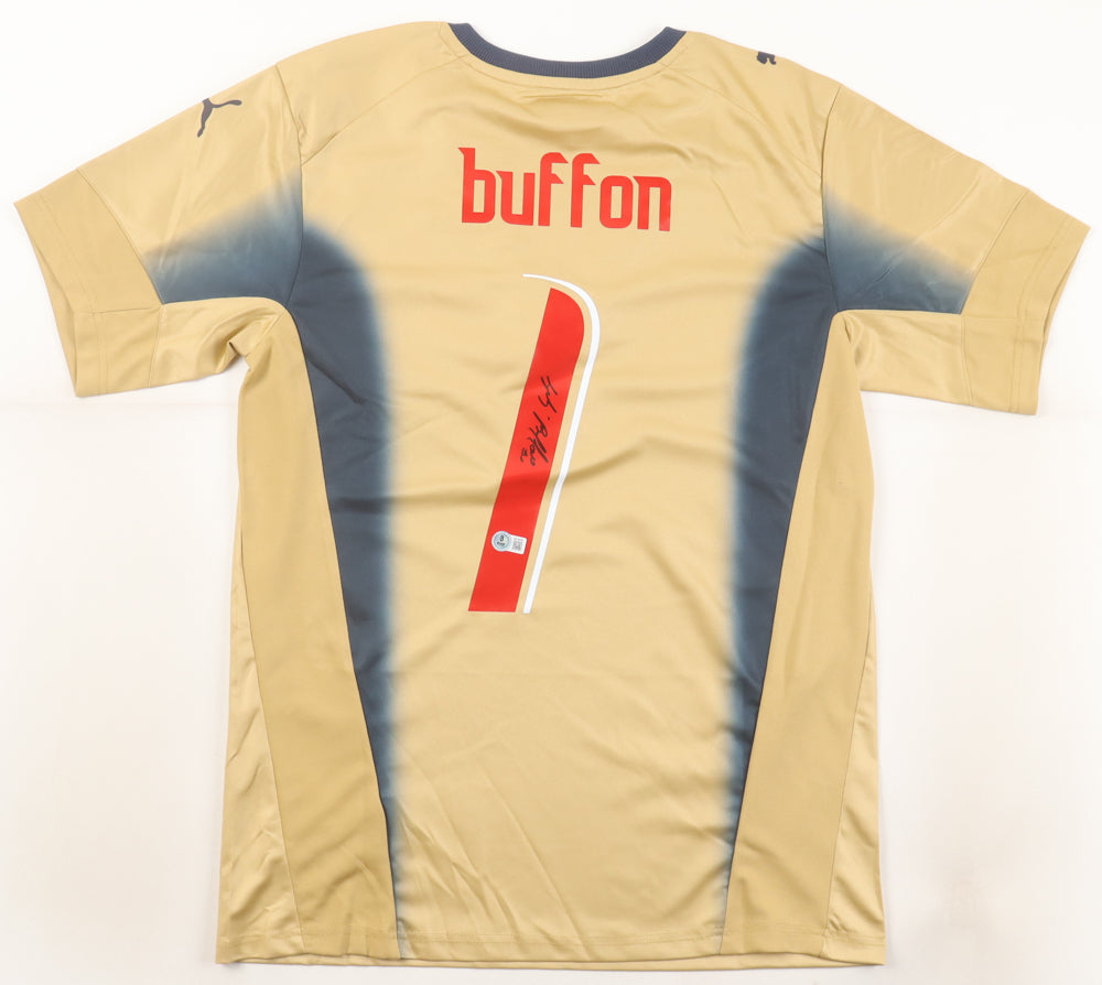 Gianluigi Buffon Signed Italy Puma Authentic Jersey (Beckett)