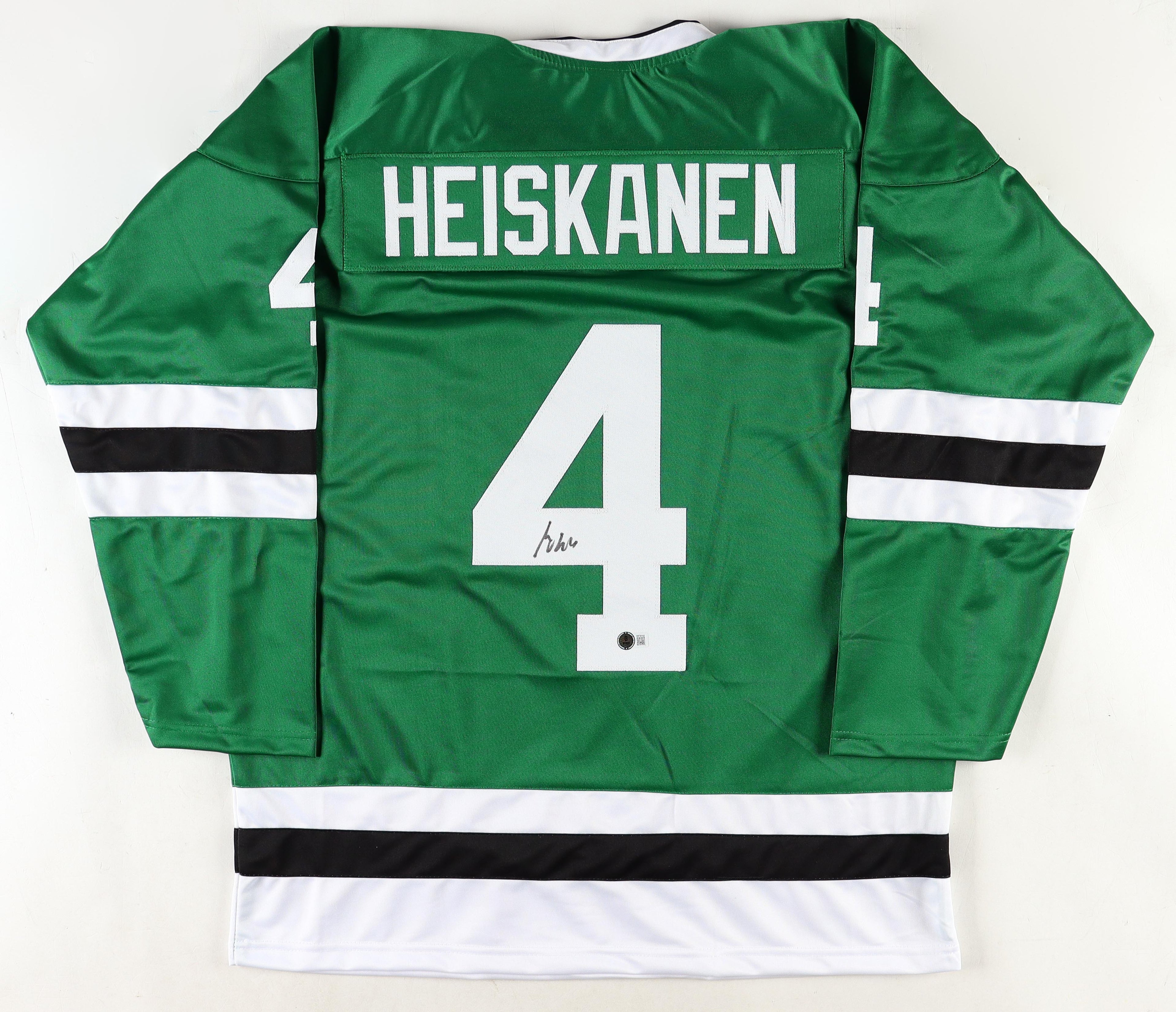 Miro Heiskanen Signed Jersey (Beckett)
