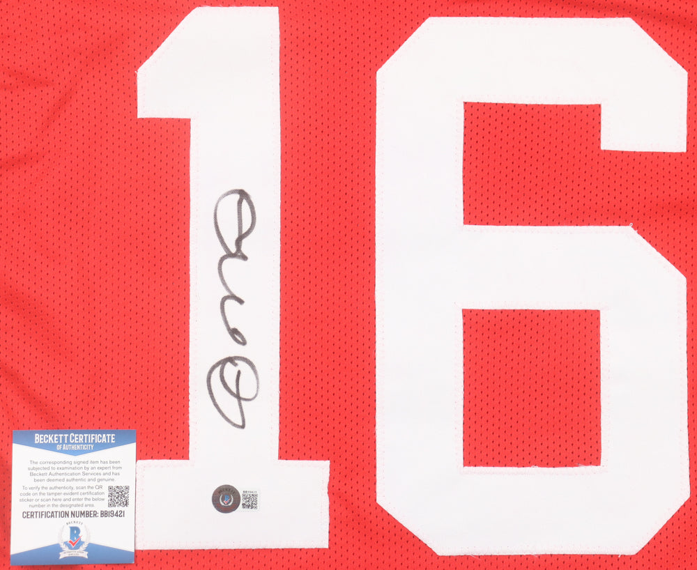 Joe Montana Signed Jersey (Beckett)