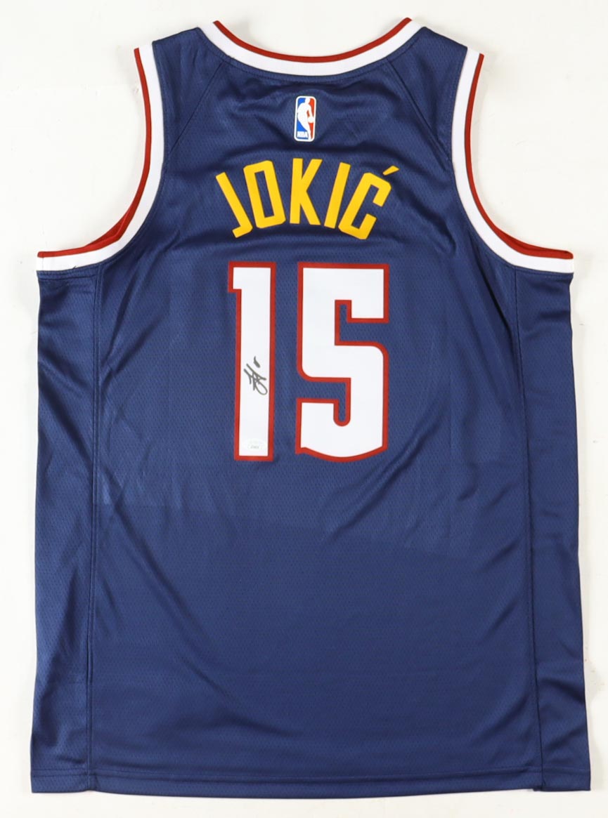 Nikola Jokic Signed Nuggets Authentic Nike Jersey (JSA)