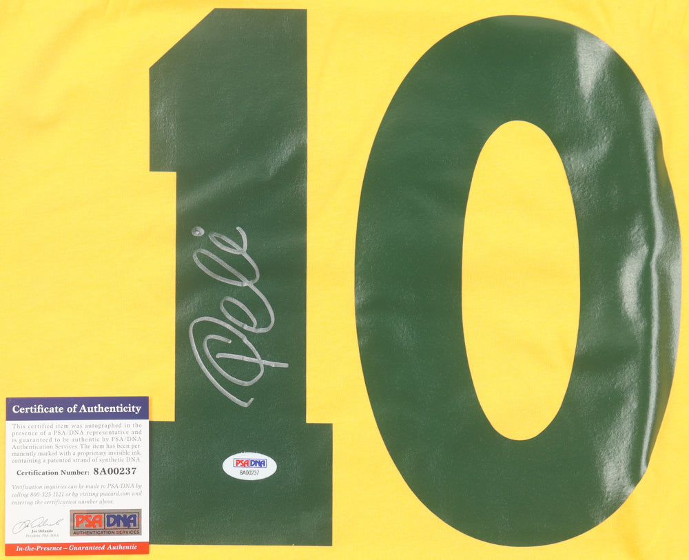 Pele Signed Jersey (PSA)
