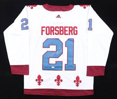 Peter Forsberg Signed Jersey (JSA)
