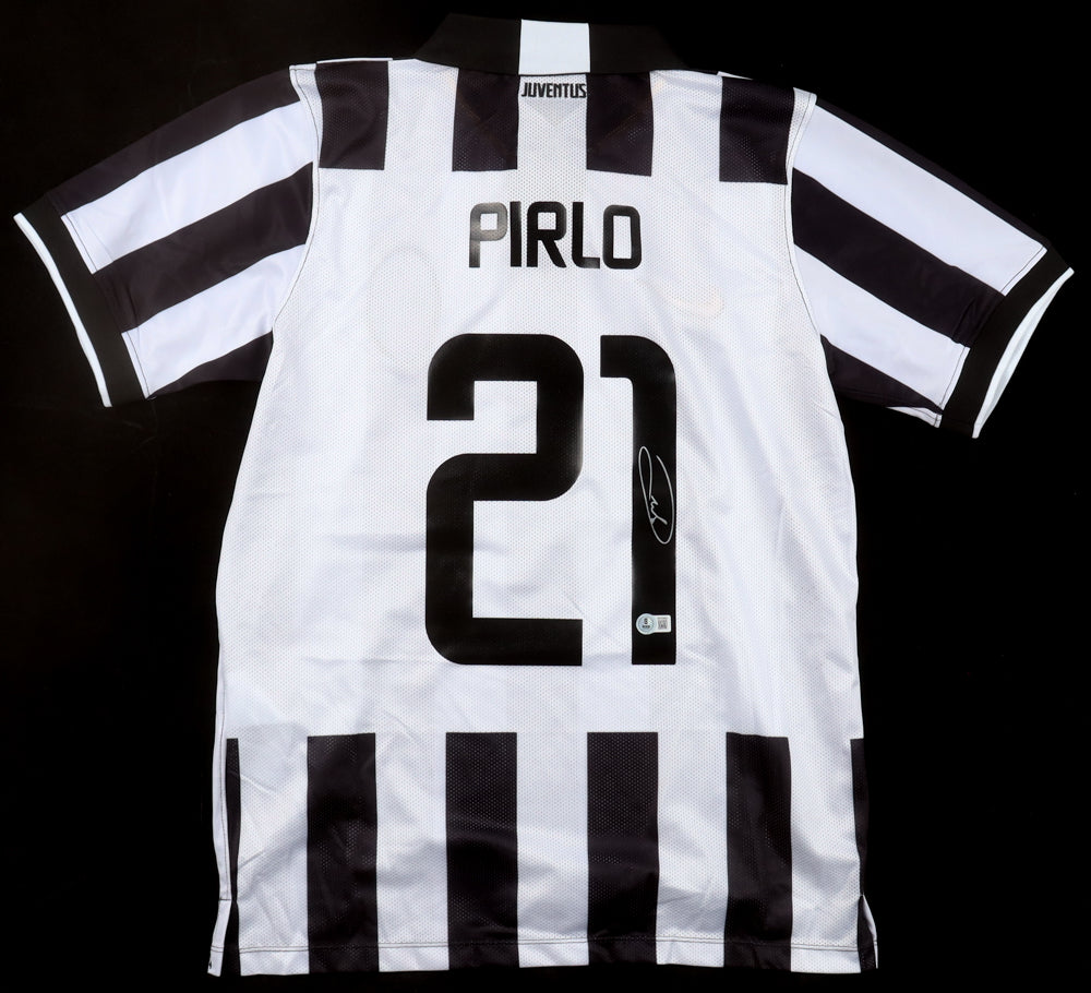 Andrea Pirlo Signed Juventus Nike Authentic Jersey (Beckett)