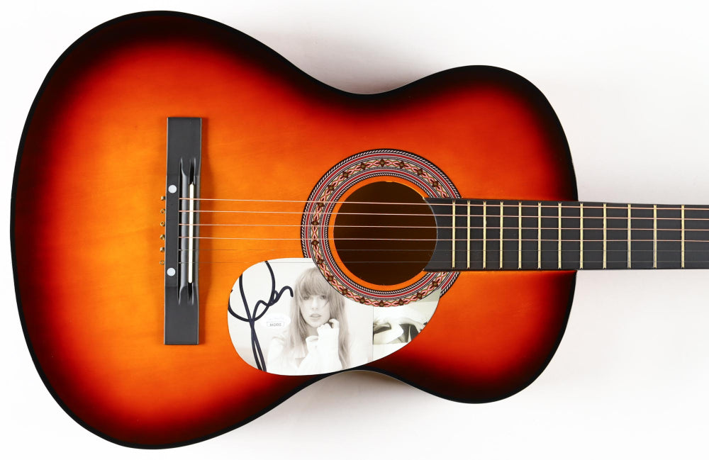 Taylor Swift Signed 38" Acoustic Guitar