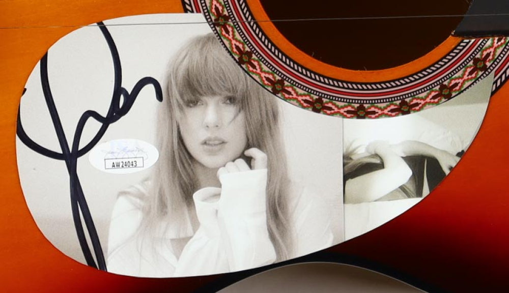Taylor Swift Signed 38" Acoustic Guitar