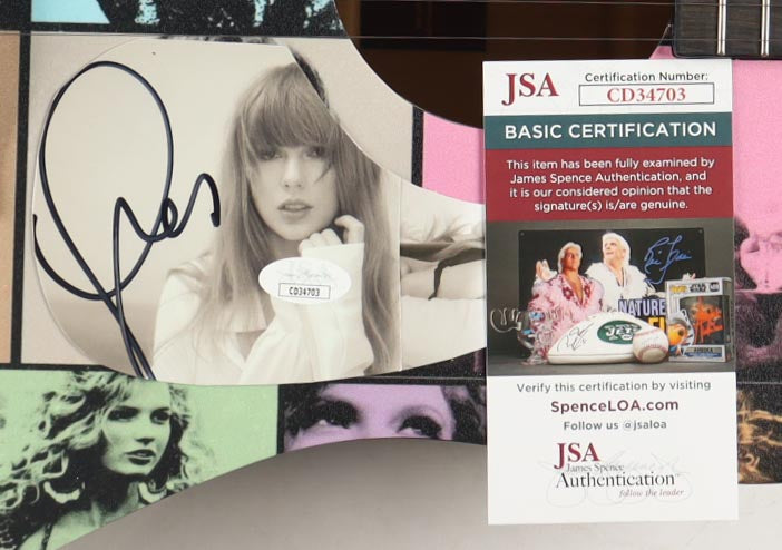 Taylor Swift Signed Acoustic Guitar