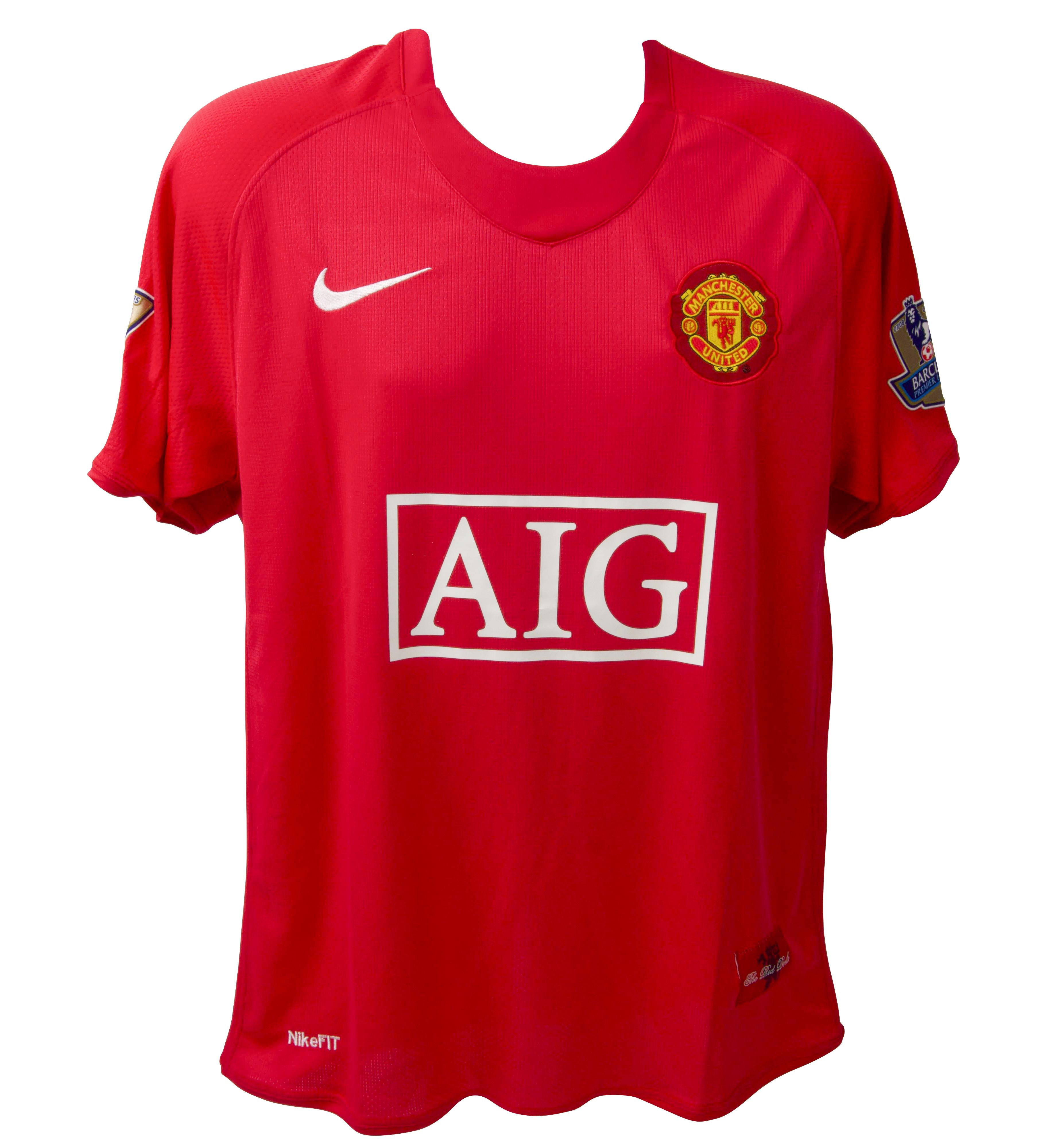 Wayne Rooney Signed Manchester United Jersey (Beckett)