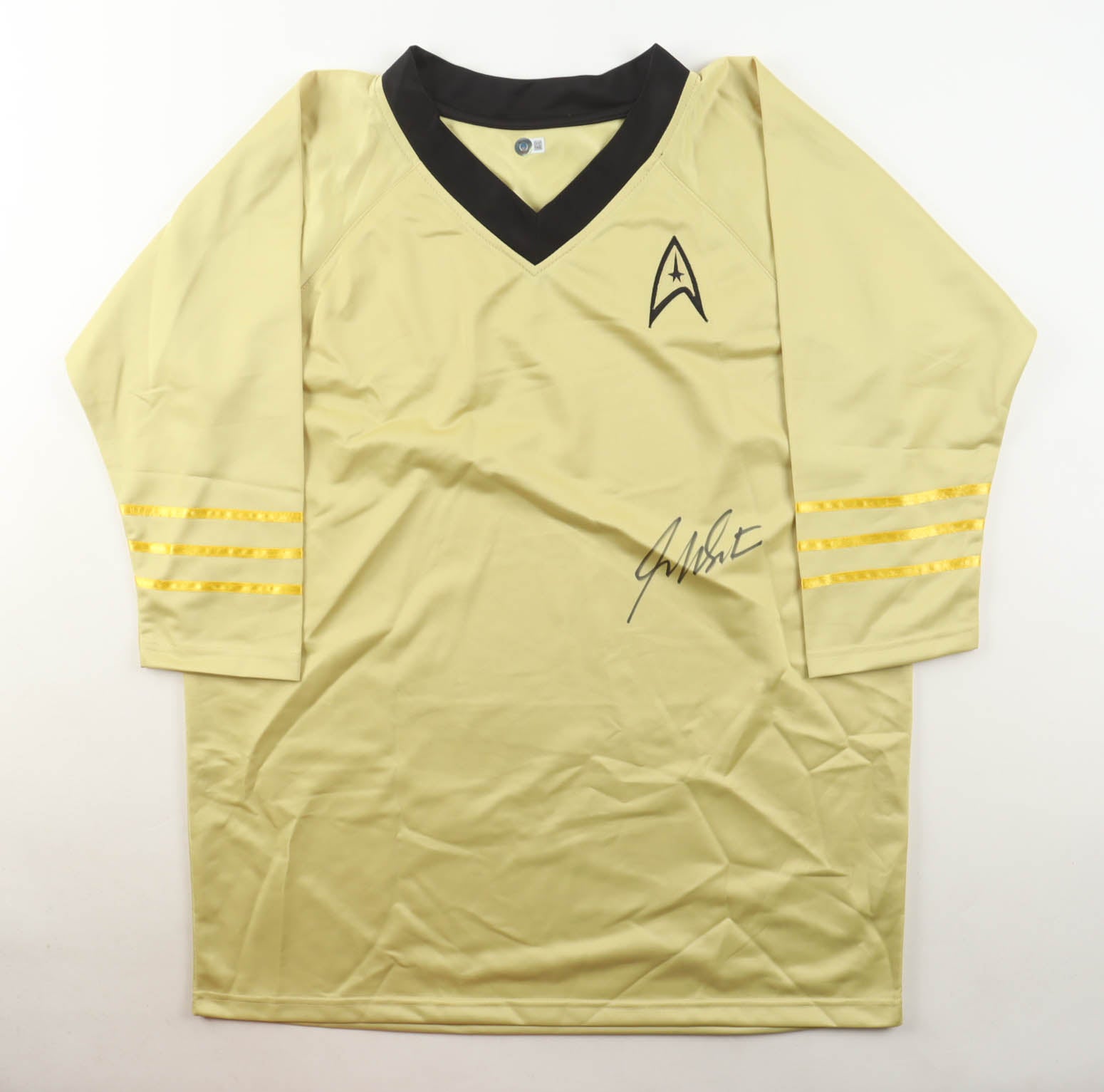William Shatner Signed "Star Trek" Prop Uniform Shirt (Beckett)