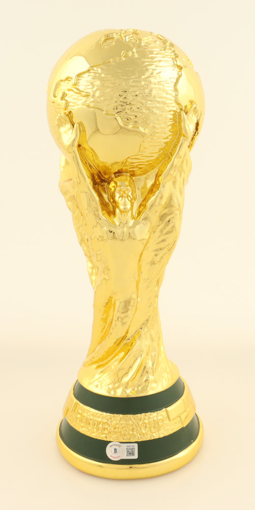 Zinedine Zidane Signed FIFA World Cup Replica Trophy (Beckett)