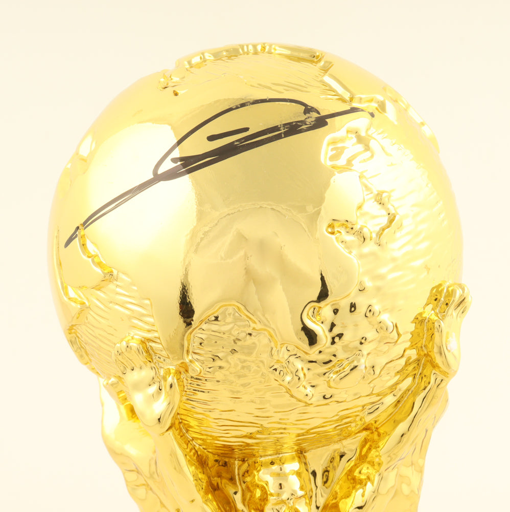 Zinedine Zidane Signed FIFA World Cup Replica Trophy (Beckett)